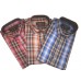 Parkson - Ble02Red - Casual Semi Formal Checks Shirts Premium Blended Cotton WRINKLE FREE