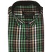 Parkson - Ble18Green - Casual Semi Formal Checks Shirts Premium Blended Cotton WRINKLE FREE