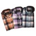Parkson - Ble26Blue - Casual Semi Formal Checks Shirts Premium Blended Cotton WRINKLE FREE