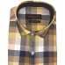 Parkson - Ble29Yellow - Casual Semi Formal Checks Shirts Premium Blended Cotton WRINKLE FREE