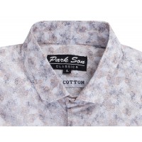 Parkson - COT12Rust Casual Digital Printer Shirts for Fancy Ware 100% Cotton Shirts