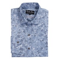 Parkson - COT16Blue Casual Digital Printer Shirts for Fancy Ware 100% Cotton Shirts