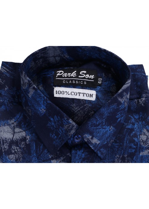 Parkson - COTO2BLUE Casual Digital Printer Shirts for Fancy Ware 100% Cotton Shirts