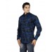 Parkson - COT04BLUE Casual Digital Printer Shirts for Fancy Ware 100% Cotton Shirts