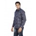 Parkson - COT07DaBlue Casual Digital Printer Shirts for Fancy Ware 100% Cotton Shirts