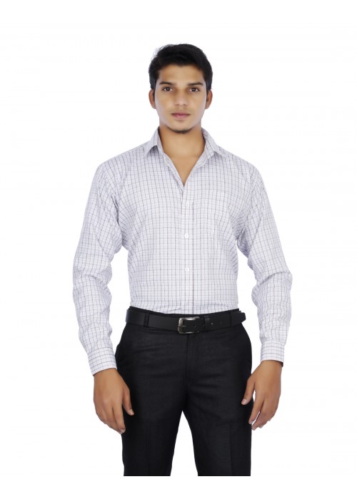 Radhes -OMG70Mus  FORMAL Office Wear Shirts WRINKLE FREE Checks Shirts Everyday Wear
