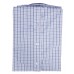 Radhes -OMG74Blue  FORMAL Office Wear Shirts WRINKLE FREE Checks Shirts Everyday Wear